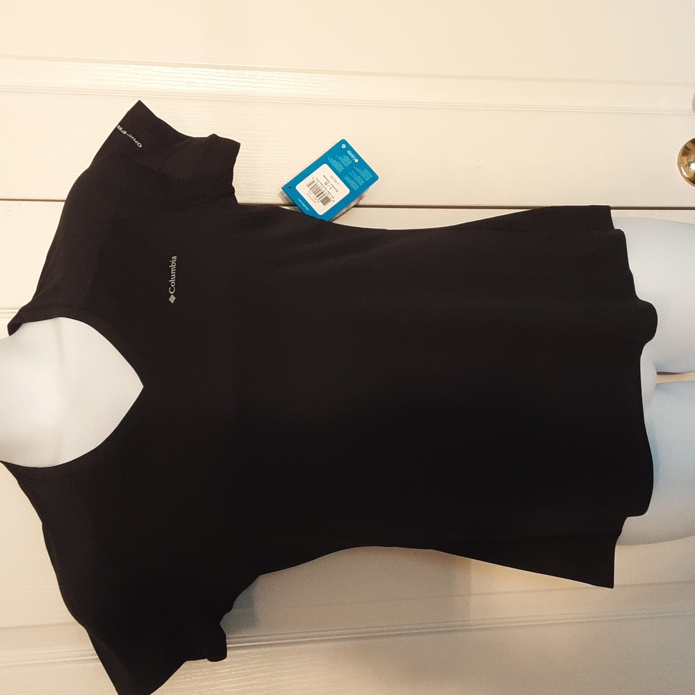 Black Columbia Omni-Freeze Top, Size L